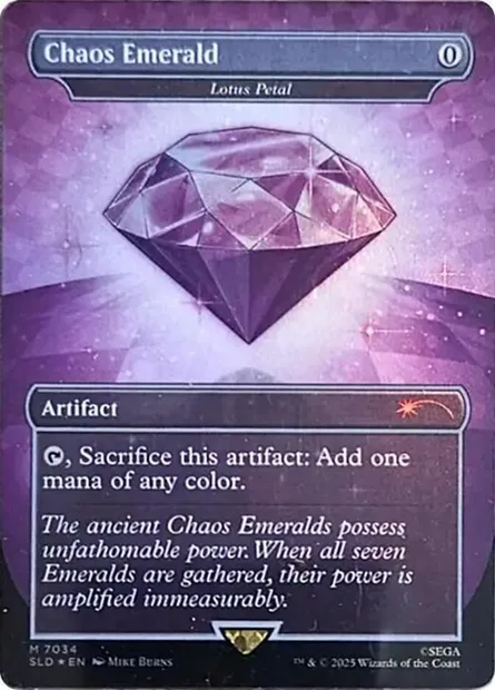 Lotus Petal, Magic card SLD 7034 — Secret Lair Drop set