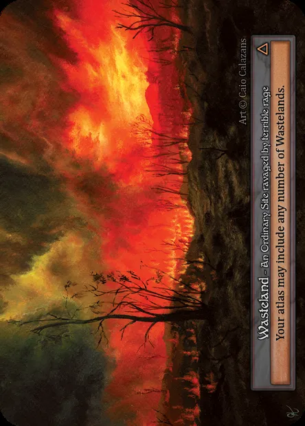 Wasteland, Sorcery card PRO 071 — Promotional set