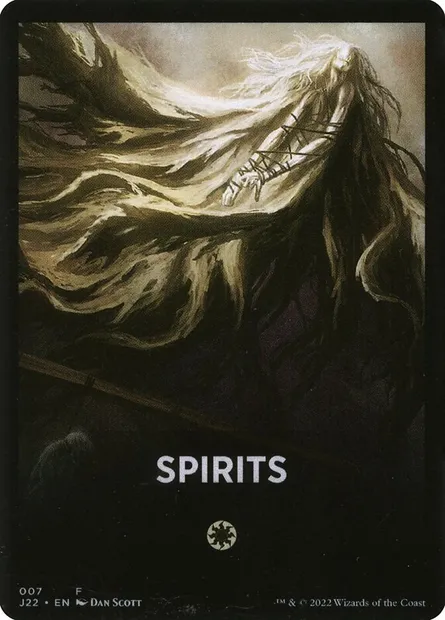 Spirits, carte Magic FJ22 7 — extension Jumpstart 2022 Front Cards