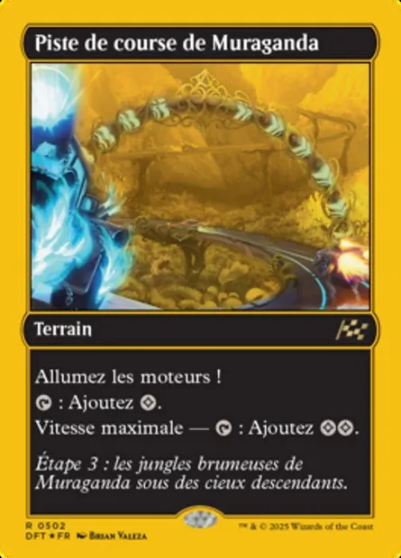 Piste de course de Muraganda, carte Magic DFT 502 — extension Aetherdrift