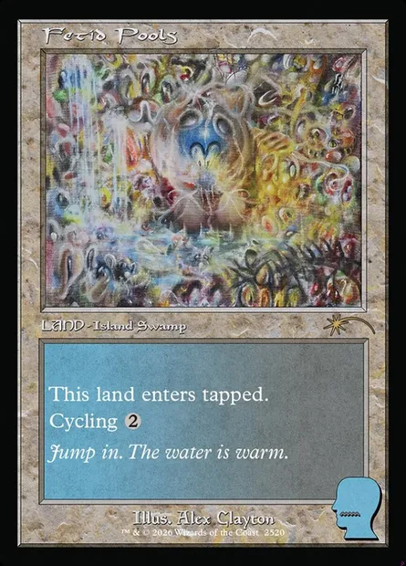 Fetid Pools, Magic card SLD 2520 — Secret Lair Drop set