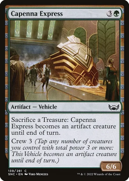 Capenna Express, Magic card SNC 139 — Streets of New Capenna set