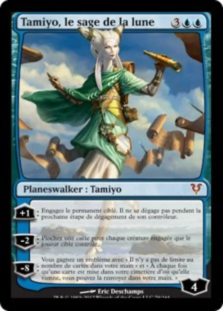 Tamiyo, le sage de la lune, carte Magic AVR 79 — extension Avacyn ressuscitée