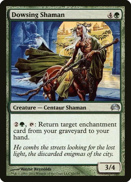 Dowsing Shaman, Magic card PC2 63 — Planechase 2012 set