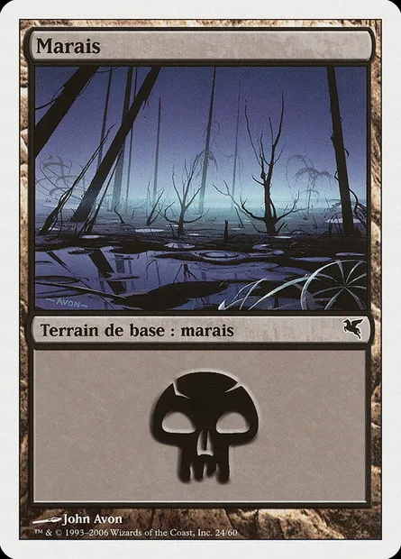 Swamp, Magic card PSAL F24 — Salvat 2005 set