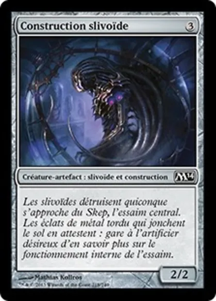 Construction slivoïde, carte Magic M14 218 — extension Magic 2014