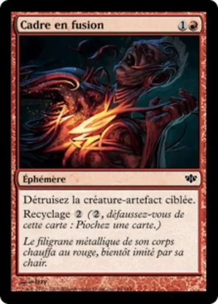 Cadre en fusion, carte Magic CON 69 — extension Conflux