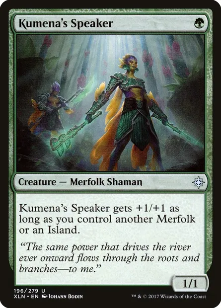 Kumena's Speaker, Magic card XLN 196 — Ixalan set