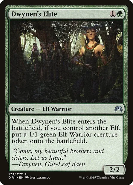 Dwynen's Elite, Magic card ORI 173 — Magic Origins set
