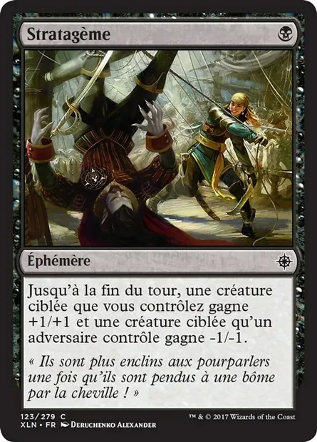 Stratagème, carte Magic XLN 123 — extension Ixalan
