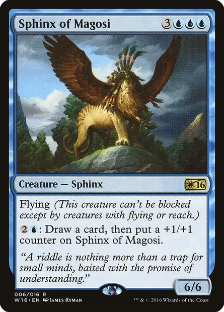 Sphinx of Magosi, Magic card W16 6 — Welcome Deck 2016 set