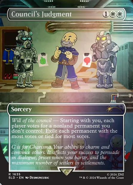 Council's Judgment, Magic card SLD 1635★ — Secret Lair Drop set