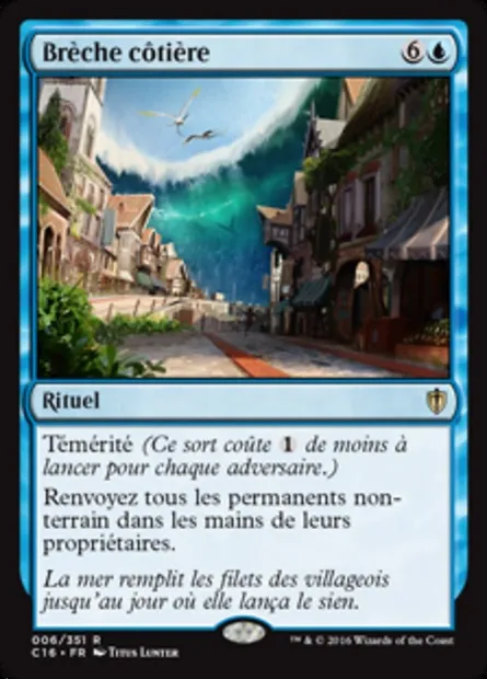 Brèche côtière, carte Magic C16 6 — extension Commander 2016