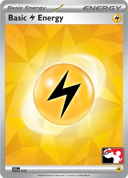 Basic Lightning Energy, Pokémon card PPS 012-2 — Play! Pokémon Prize Pack Series set