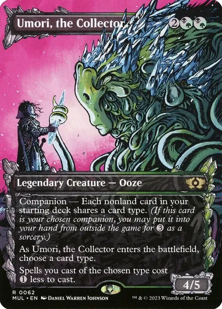 Umori, the Collector, Magic card MUL 62 — Multiverse Legends set
