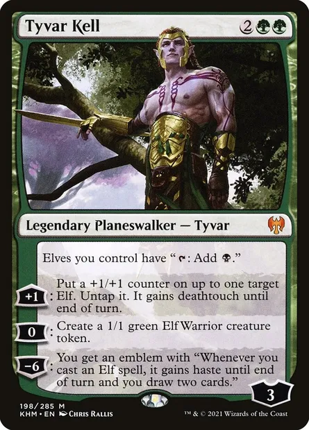 Tyvar Kell, Magic card KHM 198 — Kaldheim set