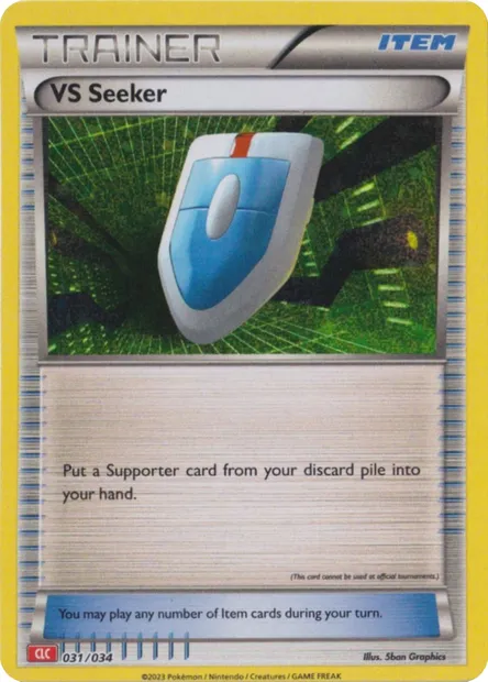Cherche VS, carte Pokémon CLC 031 — extension Pokémon TCG Classic: Charizard & Ho-Oh ex Deck