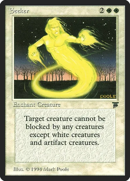 Chercheur, carte Magic LEG 35 — extension Legends