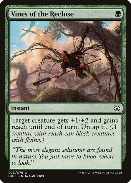 Vignes de la recluse, carte Magic DDR 23 — extension Duel Decks: Nissa vs. Ob Nixilis