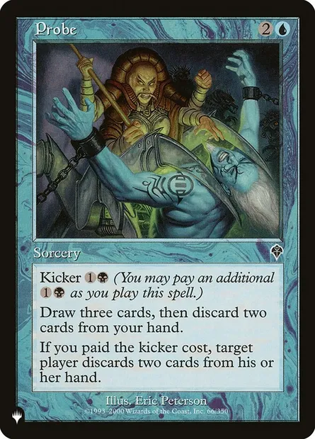 Probe, Magic card PLST INV-66 — The List set