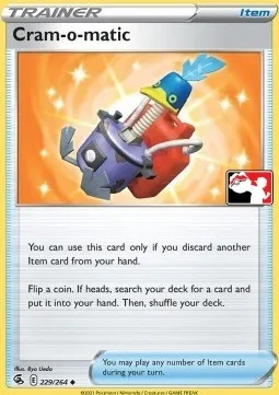 Cram-o-matic, Pokémon card PPS 229 — Play! Pokémon Prize Pack Series set