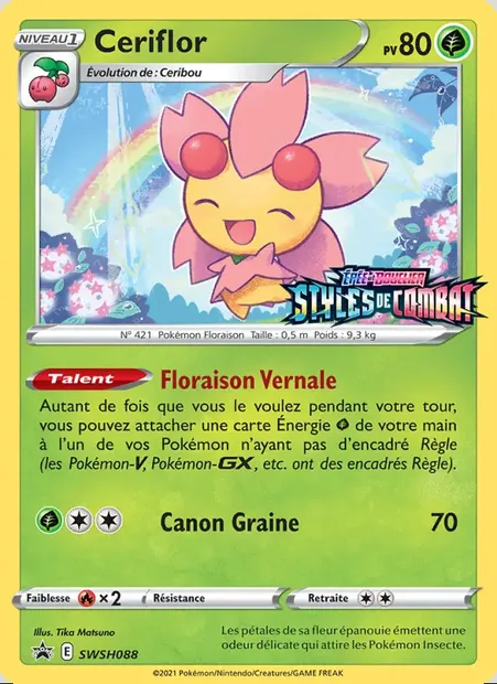 Ceriflor, carte Pokémon SWSH 088 — extension Promo SWSH