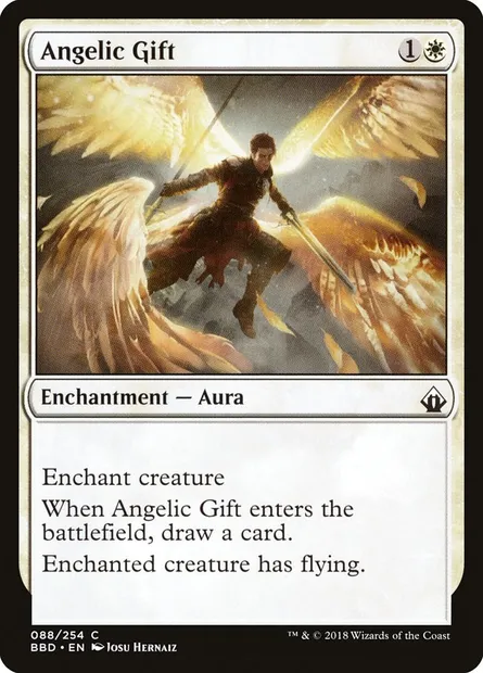 Angelic Gift, Magic card BBD 88 — Battlebond set