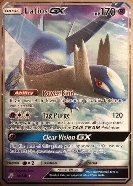 Latios GX, Pokémon card WCD19 078 — World Championship Decks 2019 set