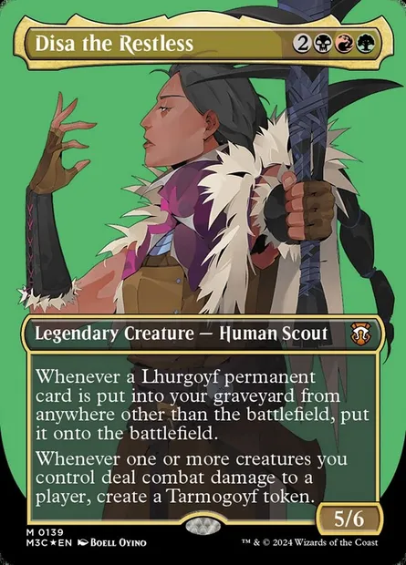 Disa the Restless, Magic card M3C 139 — Modern Horizons 3 Commander set