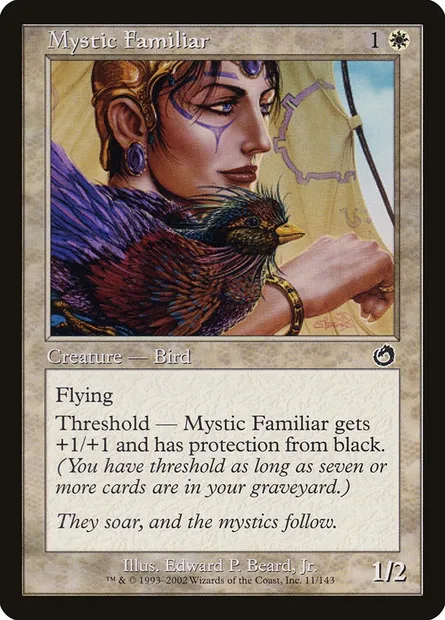 Familier mystique, carte Magic TOR 11 — extension Tourment