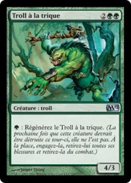 Troll à la trique, carte Magic M12 169 — extension Magic 2012