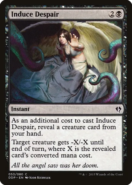 Induce Despair, Magic card DDP 53 — Duel Decks: Zendikar vs. Eldrazi set