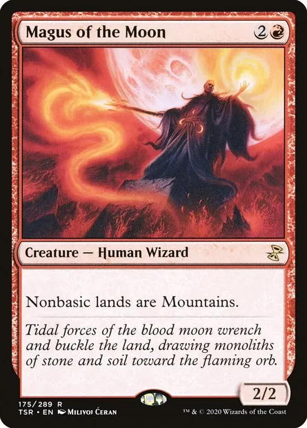 Magus of the Moon, Magic card TSR 175 — Time Spiral Remastered set