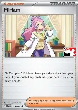 Mimosa, carte Pokémon PPS 179-2 — extension Play! Pokémon Prize Pack Series
