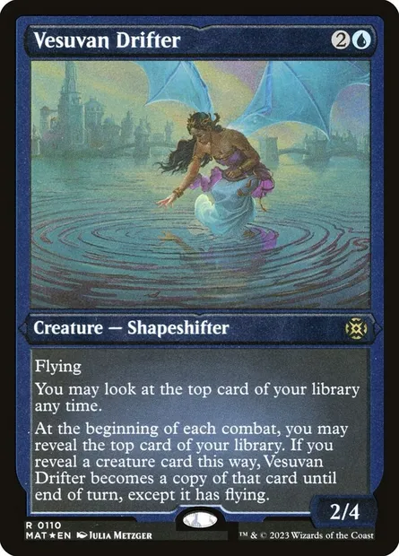 Vesuvan Drifter, Magic card MAT 110 — March of the Machine: The Aftermath set