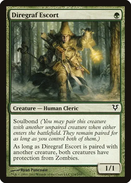 Diregraf Escort, Magic card AVR 174 — Avacyn Restored set