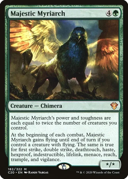 Majestic Myriarch, Magic card C20 182 — Commander 2020 set