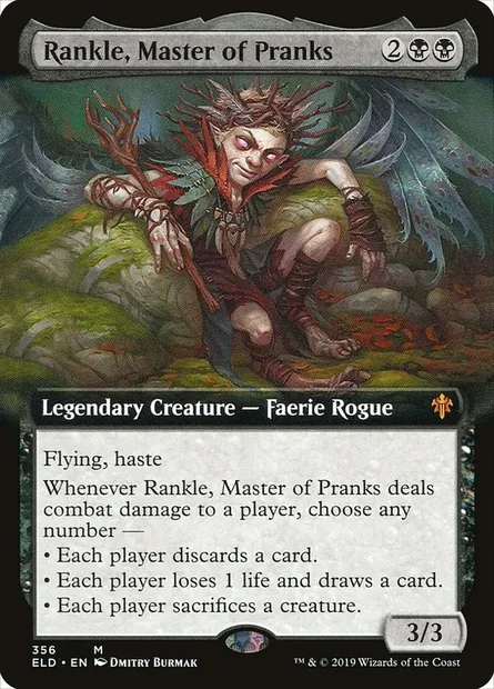 Turlupin, Maître farceur, carte Magic ELD 356 — extension Throne of Eldraine