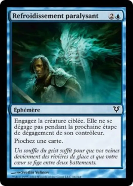 Refroidissement paralysant, carte Magic AVR 46 — extension Avacyn ressuscitée