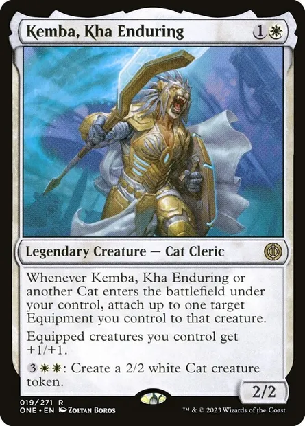 Kemba, Kha Enduring, Magic card ONE 19 — Phyrexia: All Will Be One set