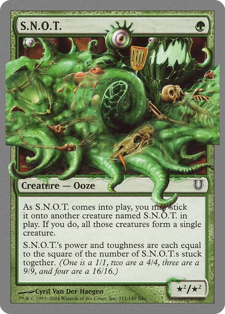 S.N.O.T., carte Magic UNH 111 — extension Unhinged
