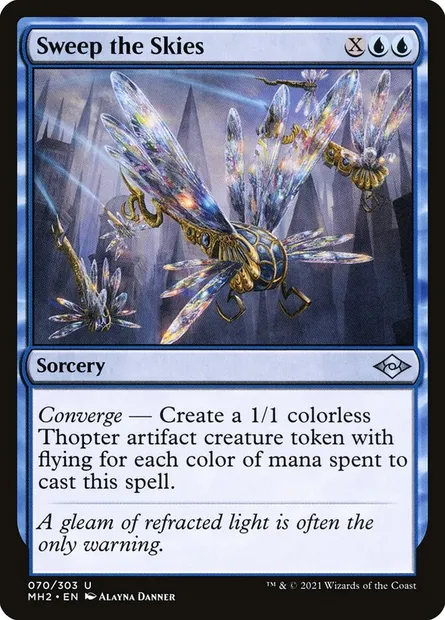 Sweep the Skies, Magic card MH2 70 — Modern Horizons 2 set