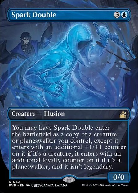 Spark Double, Magic card RVR 421 — Ravnica Remastered set