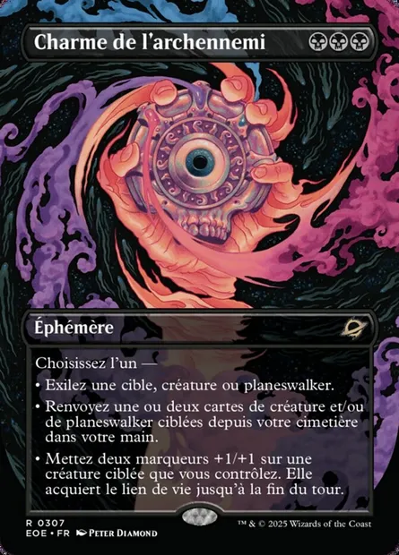 Charme de l'archennemi, carte Magic EOE 307 — extension Edge of Eternities