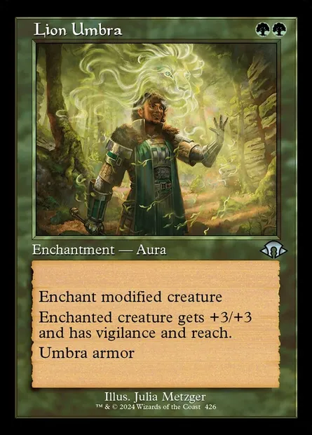Lion Umbra, Magic card MH3 426 — Modern Horizons 3 set