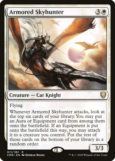Armored Skyhunter, Magic card CMR 11 — Commander Legends set