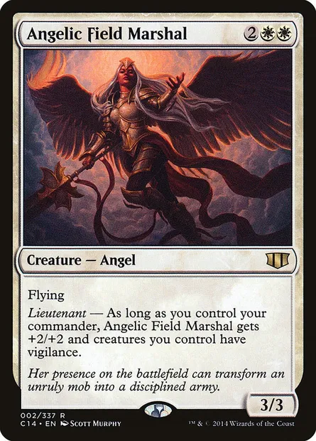Angelic Field Marshal, Magic card C14 2 — Commander 2014 set