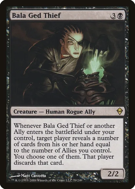 Bala Ged Thief, Magic card ZEN 79 — Zendikar set