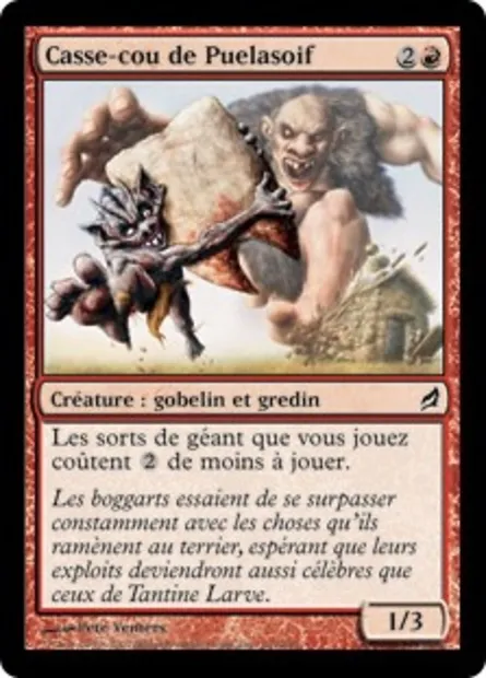 Casse-cou de Puelasoif, carte Magic LRW 191 — extension Lorwyn