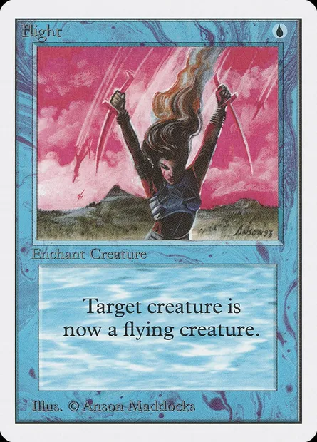 Flight, Magic card 2ED 59 — Unlimited Edition set